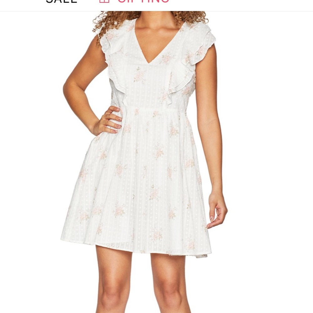 BCBGENERATION Babydoll Ruffle Dress NWT